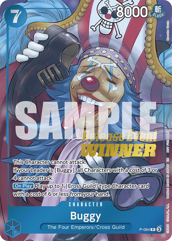 Buggy (OP10 Release Event Winner) [One Piece Promotion Cards] | Good Games Cannington
