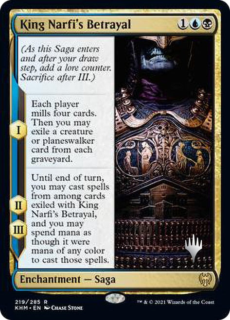 King Narfi's Betrayal (Promo Pack) [Kaldheim Promos] | Good Games Cannington