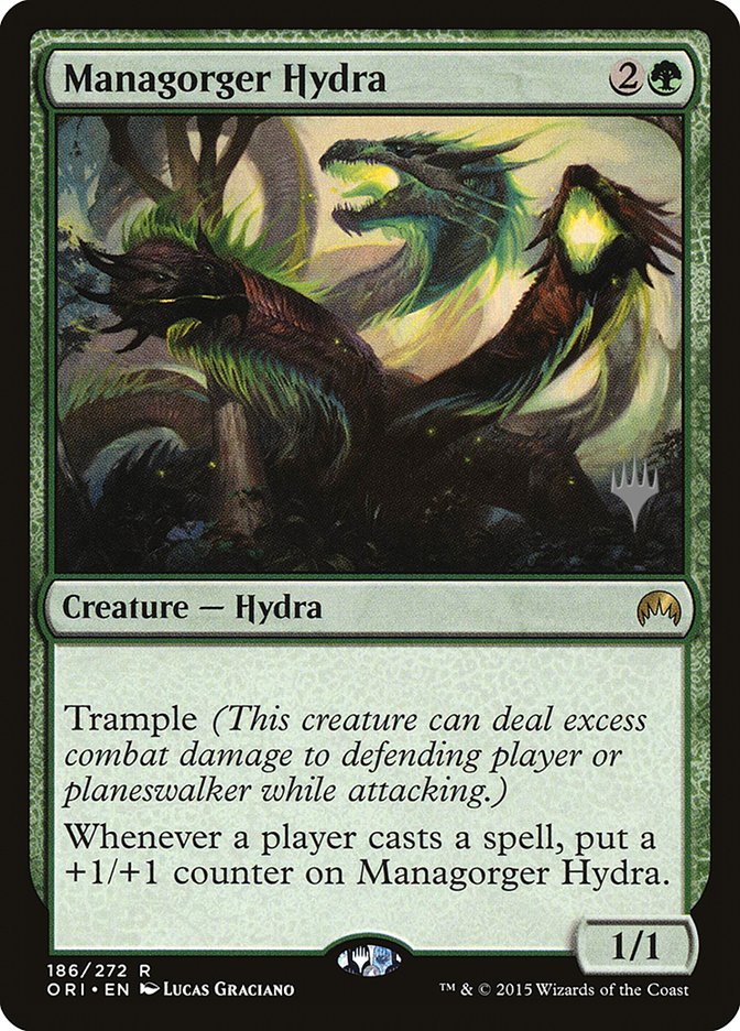 Managorger Hydra (Promo Pack) [Magic Origins Promos] | Good Games Cannington