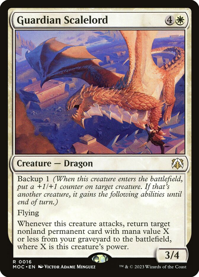 Guardian Scalelord 16/444 (Commander: March of the Machine)  | Good Games Cannington