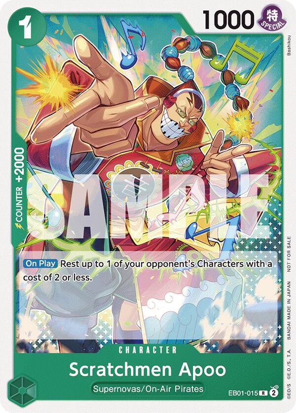 Scratchmen Apoo (Tournament Pack 2025 Vol. 2) [One Piece Promotion Cards] | Good Games Cannington