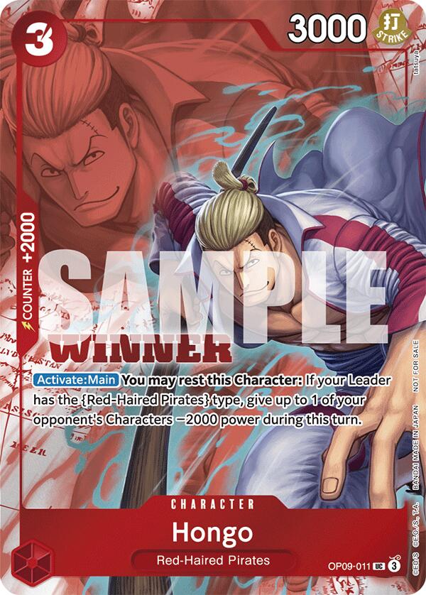 Hongo (Winner Pack 2025 Vol. 2) [One Piece Promotion Cards] | Good Games Cannington