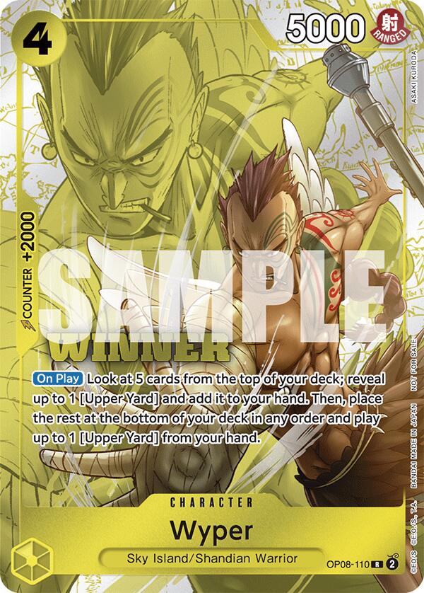 Wyper (Winner Pack 2025 Vol. 2) [One Piece Promotion Cards] | Good Games Cannington