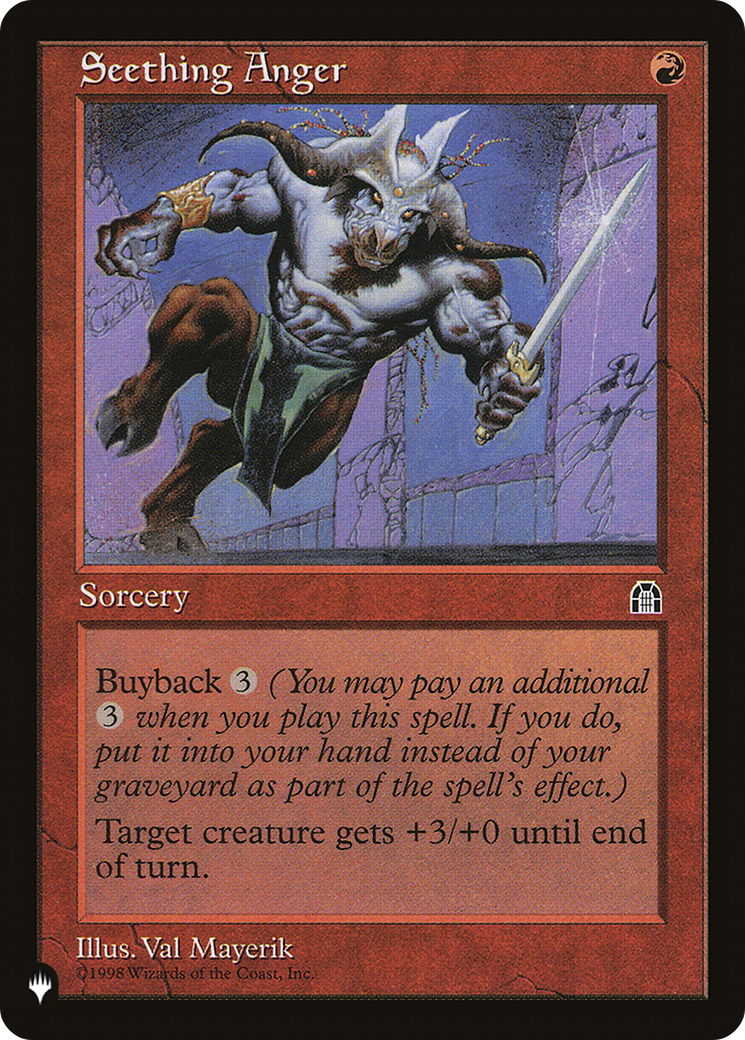 Seething Anger [The List] | Good Games Cannington