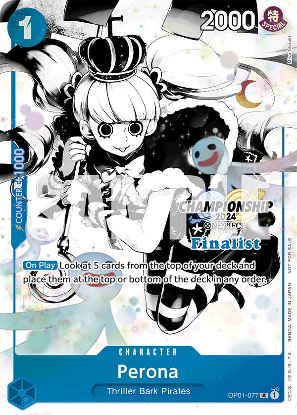 Perona (Championship 2024 Card Set Vol. 2) [One Piece Promotion Cards] | Good Games Cannington