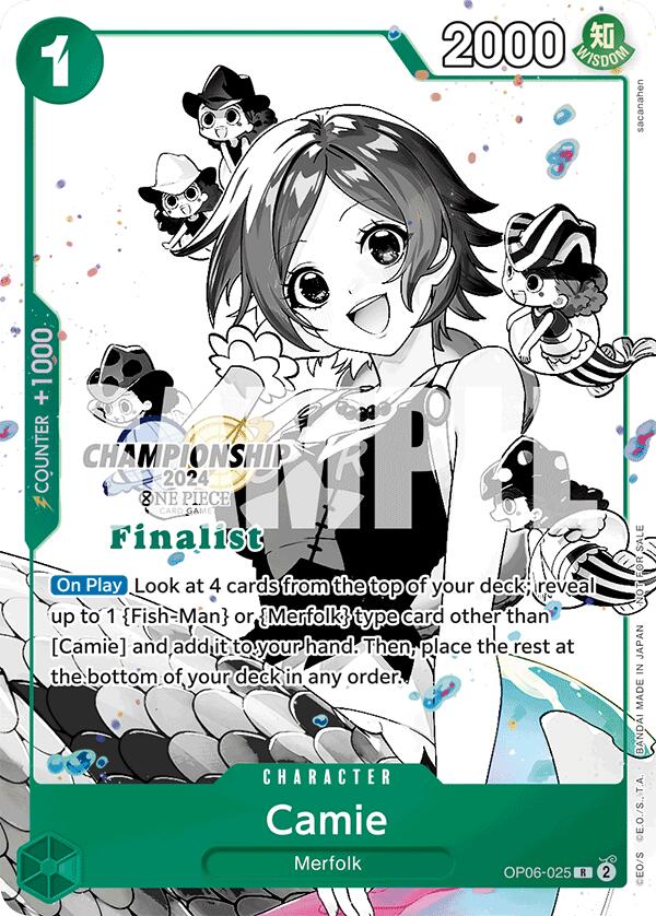 Camie (Championship 2024 Card Set Vol. 2) [Finalist] [One Piece Promotion Cards] | Good Games Cannington