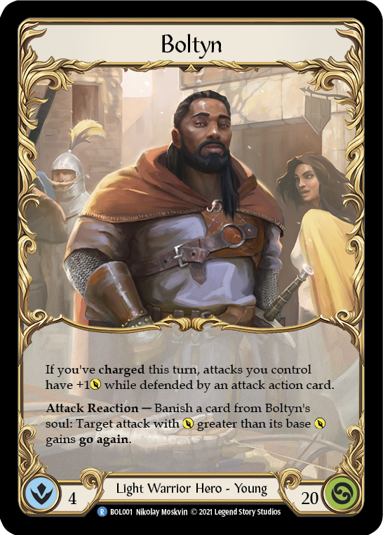 Boltyn [BOL001] (Monarch Boltyn Blitz Deck)  Rainbow Foil | Good Games Cannington
