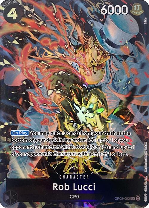 Rob Lucci (Illustration Box EX) [One Piece Promotion Cards] | Good Games Cannington