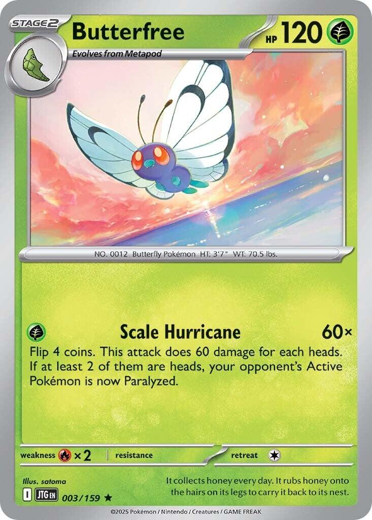 Butterfree (003/159) [Scarlet & Violet: Journey Together] | Good Games Cannington