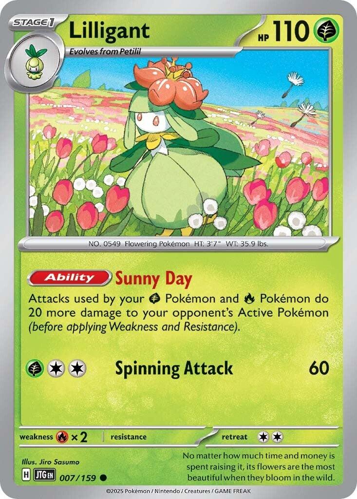 Lilligant (007/159) [Scarlet & Violet: Journey Together] | Good Games Cannington