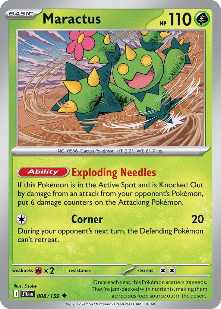 Maractus (008/159) [Scarlet & Violet: Journey Together] | Good Games Cannington
