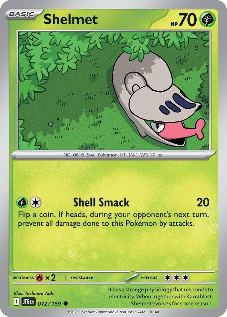Shelmet (012/159) [Scarlet & Violet: Journey Together] | Good Games Cannington