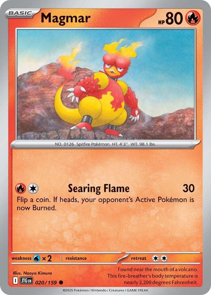 Magmar (020/159) [Scarlet & Violet: Journey Together] | Good Games Cannington