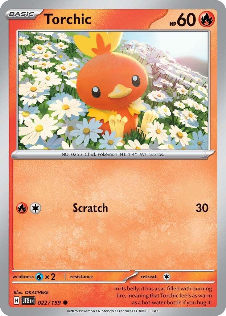 Torchic (022/159) [Scarlet & Violet: Journey Together] | Good Games Cannington