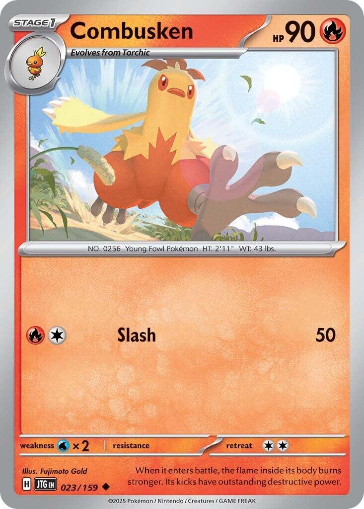 Combusken (023/159) [Scarlet & Violet: Journey Together] | Good Games Cannington