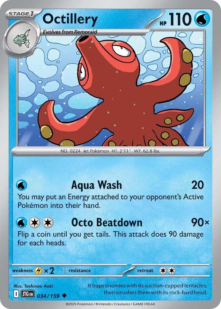 Octillery (034/159) [Scarlet & Violet: Journey Together] | Good Games Cannington