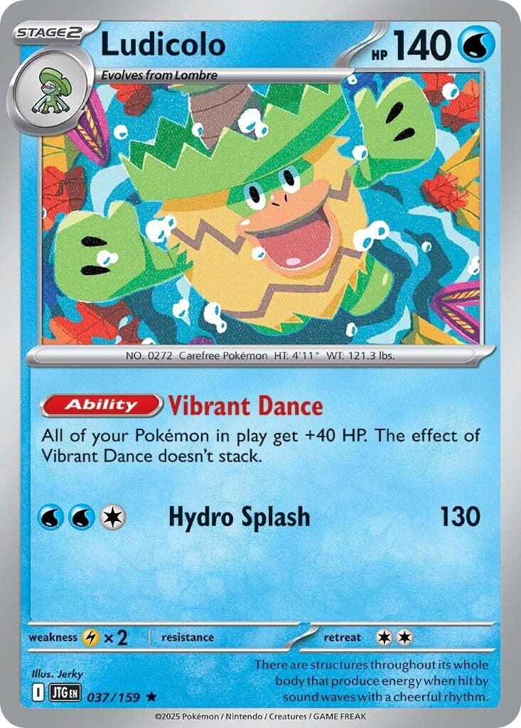 Ludicolo (037/159) [Scarlet & Violet: Journey Together] | Good Games Cannington