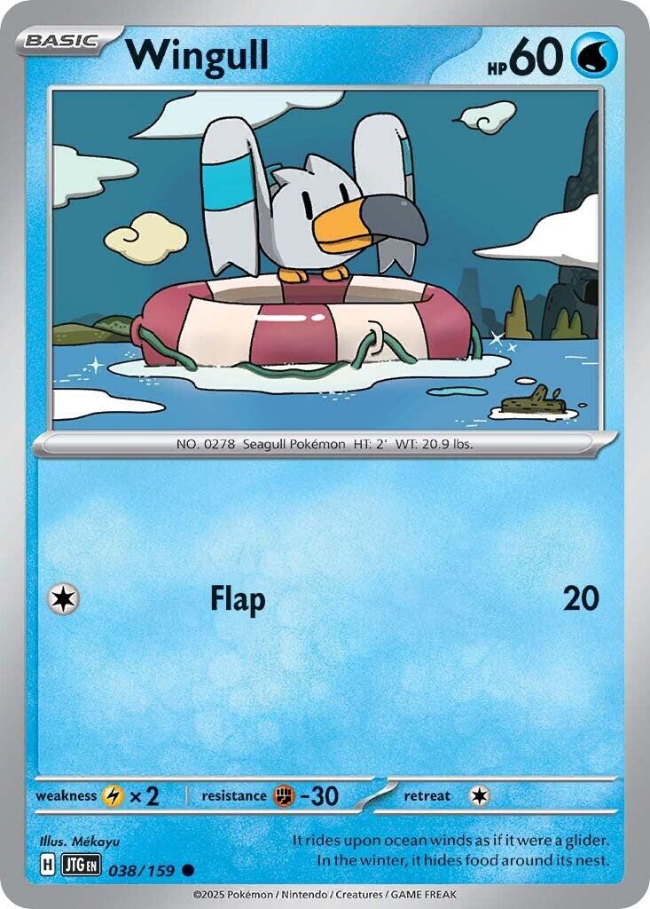 Wingull (038/159) [Scarlet & Violet: Journey Together] | Good Games Cannington