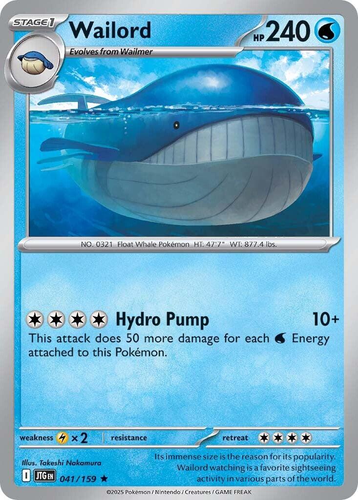 Wailord (041/159) [Scarlet & Violet: Journey Together] | Good Games Cannington