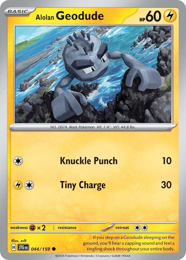 Alolan Geodude (044/159) [Scarlet & Violet: Journey Together] | Good Games Cannington