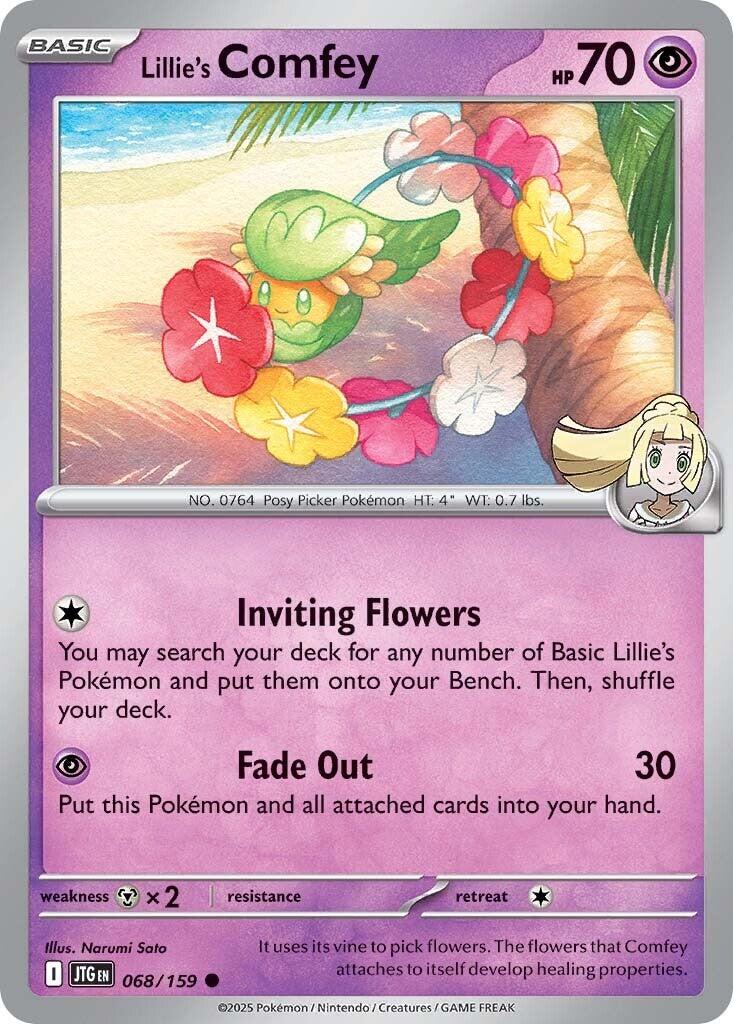 Lillie's Comfey (068/159) [Scarlet & Violet: Journey Together] | Good Games Cannington