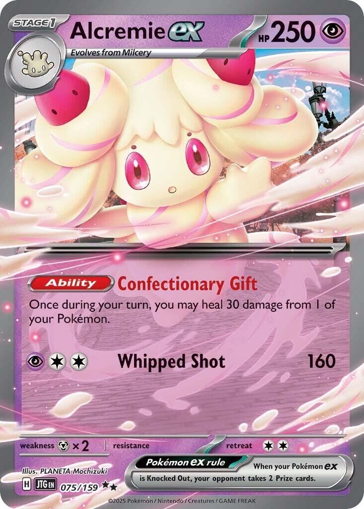 Alcremie ex (075/159) [Scarlet & Violet: Journey Together] | Good Games Cannington