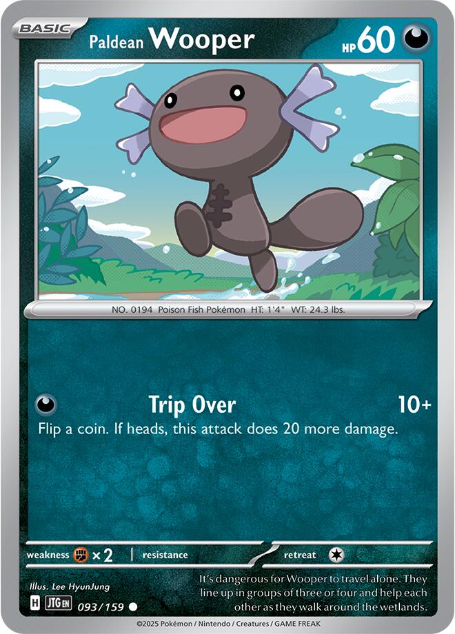 Paldean Wooper (093/159) [Scarlet & Violet: Journey Together] | Good Games Cannington
