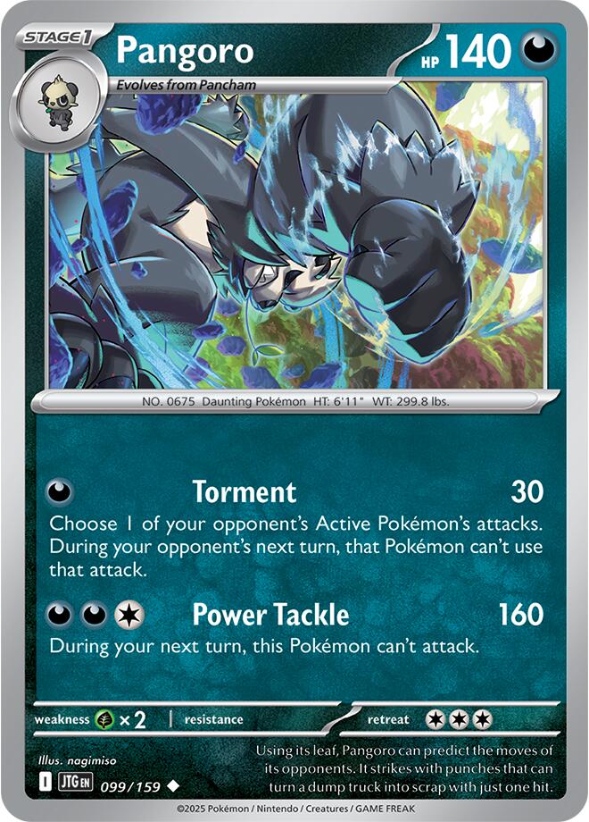 Pangoro (099/159) [Scarlet & Violet: Journey Together] | Good Games Cannington