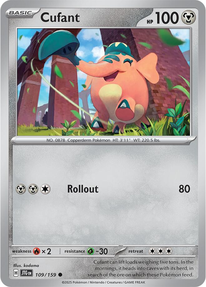 Cufant (109/159) [Scarlet & Violet: Journey Together] | Good Games Cannington