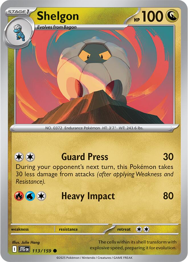 Shelgon (113/159) [Scarlet & Violet: Journey Together] | Good Games Cannington