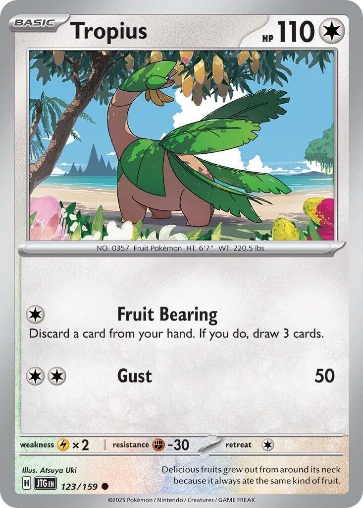 Tropius (123/159) [Scarlet & Violet: Journey Together] | Good Games Cannington