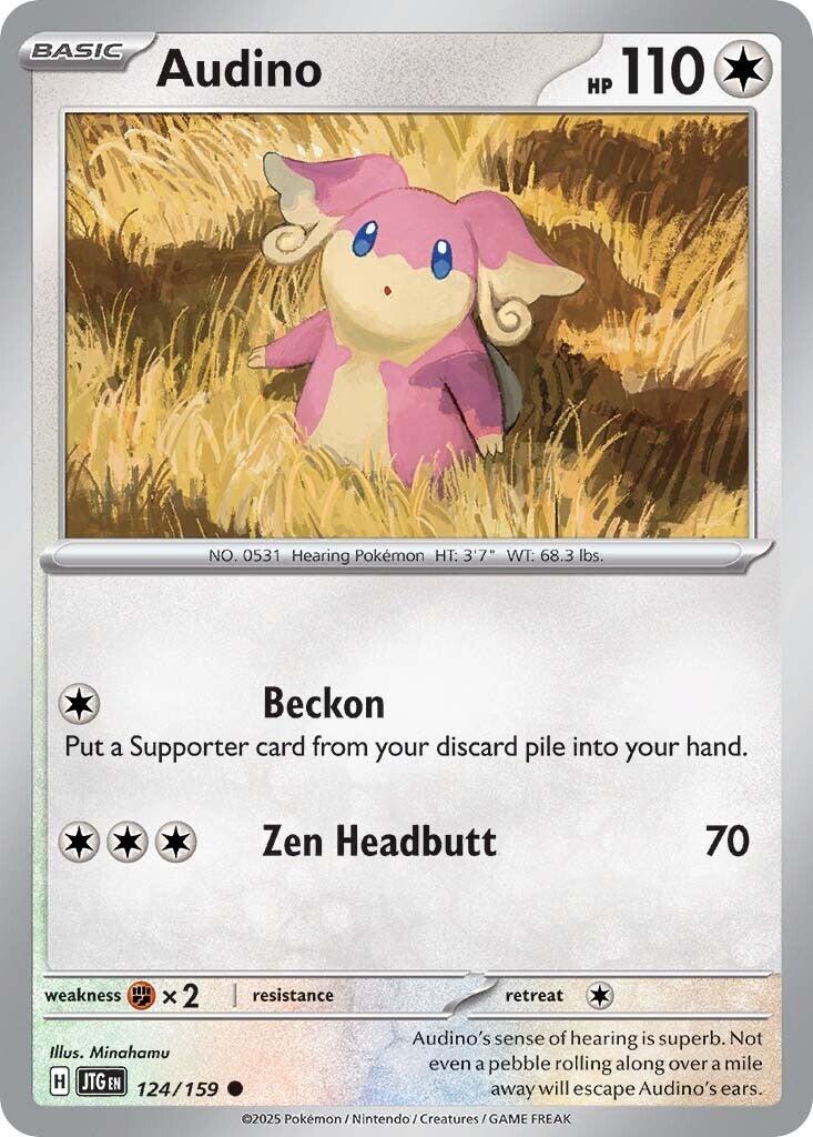 Audino (124/159) [Scarlet & Violet: Journey Together] | Good Games Cannington