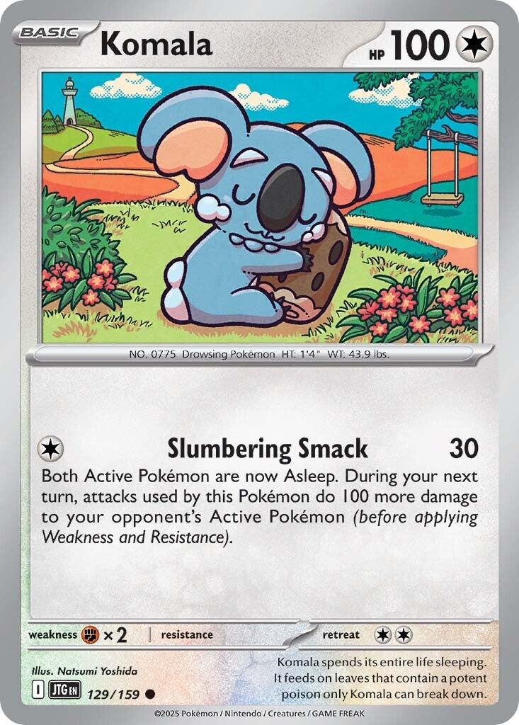 Komala (129/159) [Scarlet & Violet: Journey Together] | Good Games Cannington