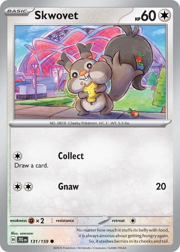 Skwovet (131/159) [Scarlet & Violet: Journey Together] | Good Games Cannington