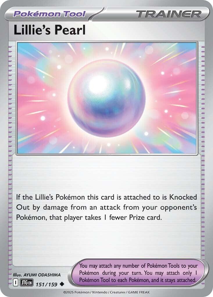 Lillie's Pearl (151/159) [Scarlet & Violet: Journey Together] | Good Games Cannington