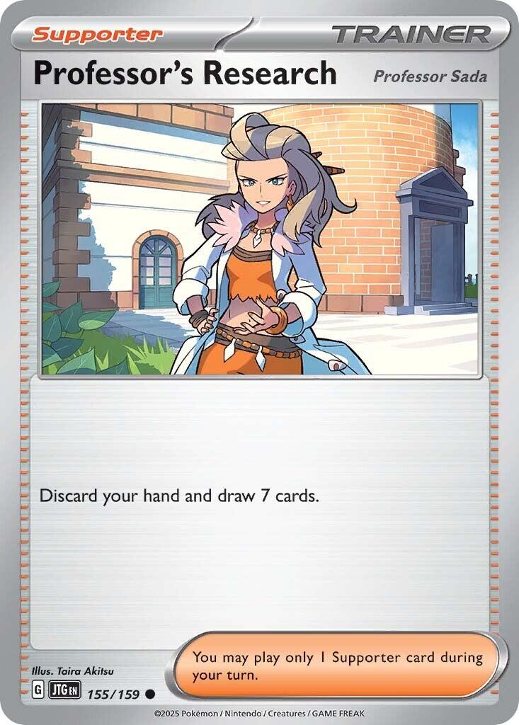Professor's Research (155/159) [Scarlet & Violet: Journey Together] | Good Games Cannington