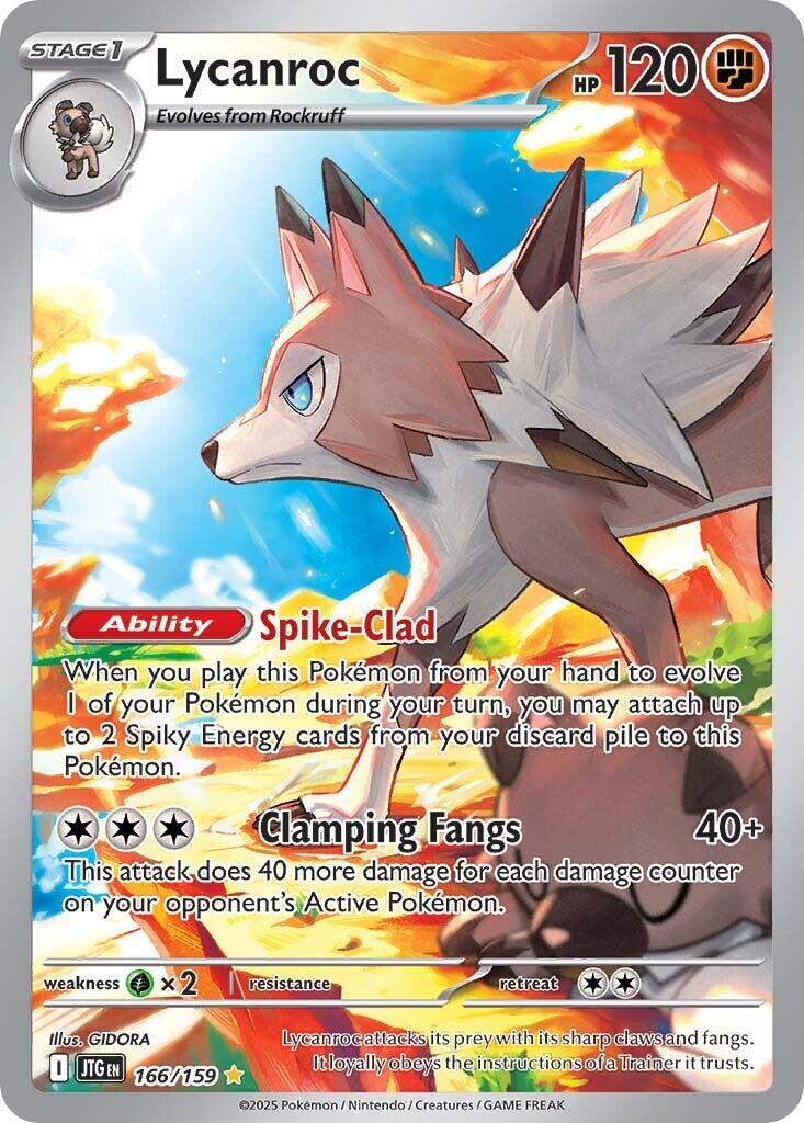 Lycanroc (166/159) [Scarlet & Violet: Journey Together] | Good Games Cannington