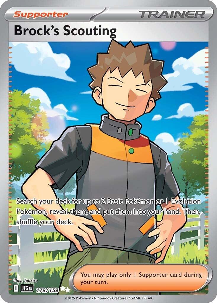 Brock's Scouting (179/159) [Scarlet & Violet: Journey Together] | Good Games Cannington