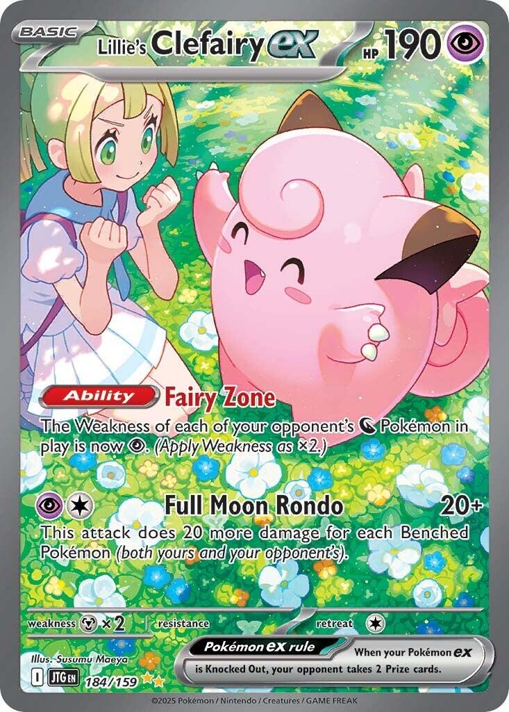 Lillie's Clefairy ex (184/159) [Scarlet & Violet: Journey Together] | Good Games Cannington
