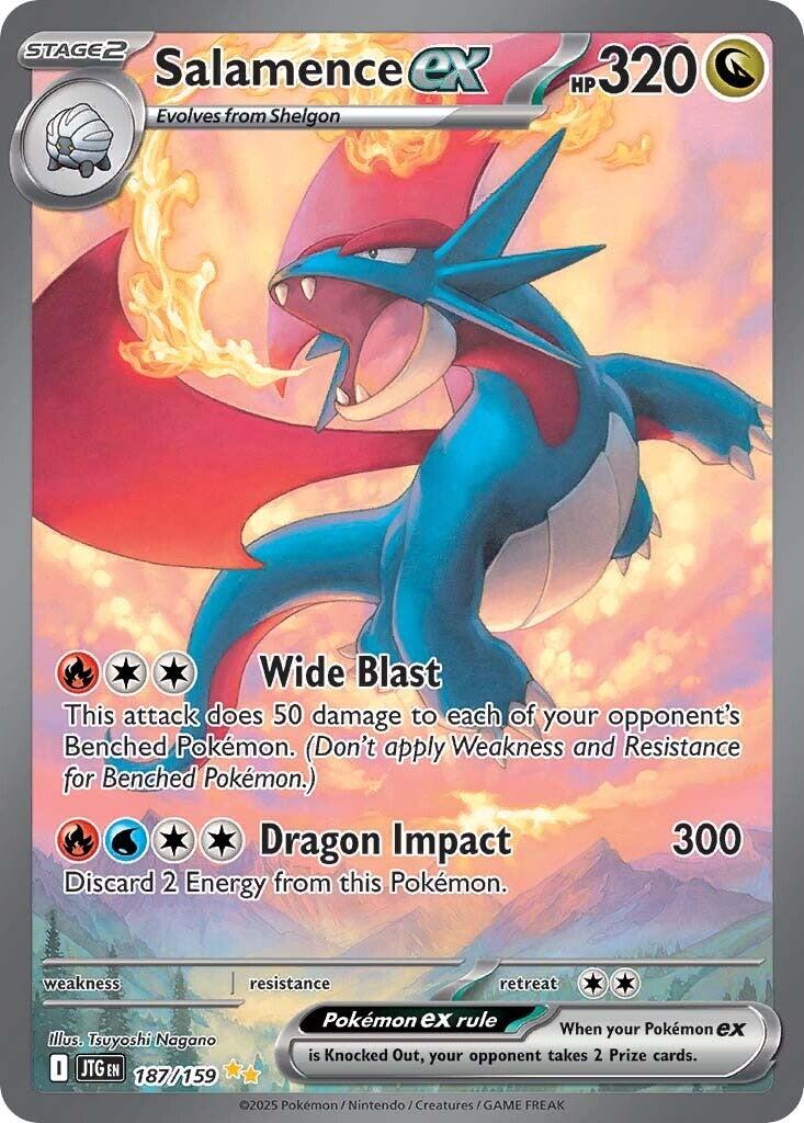 Salamence ex (187/159) [Scarlet & Violet: Journey Together] | Good Games Cannington