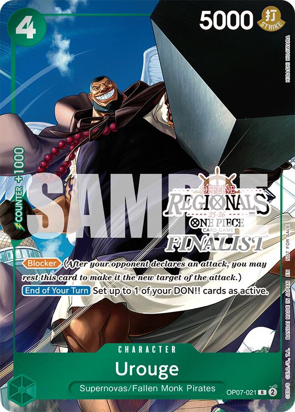 Urouge (Offline Regional Finalist Card Set 2025 Vol.1) [One Piece Promotion Cards] | Good Games Cannington