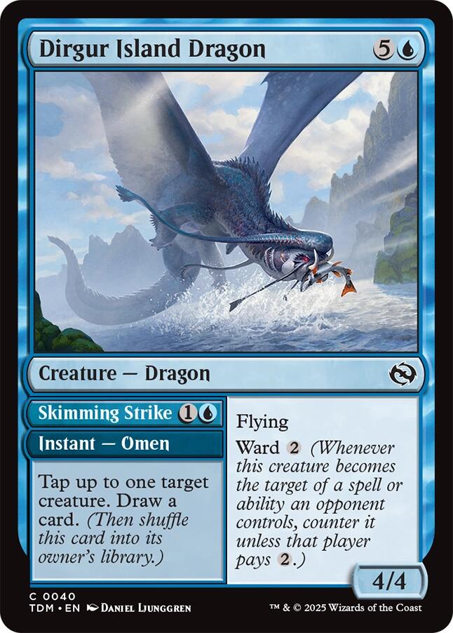 Dirgur Island Dragon [Tarkir: Dragonstorm] | Good Games Cannington