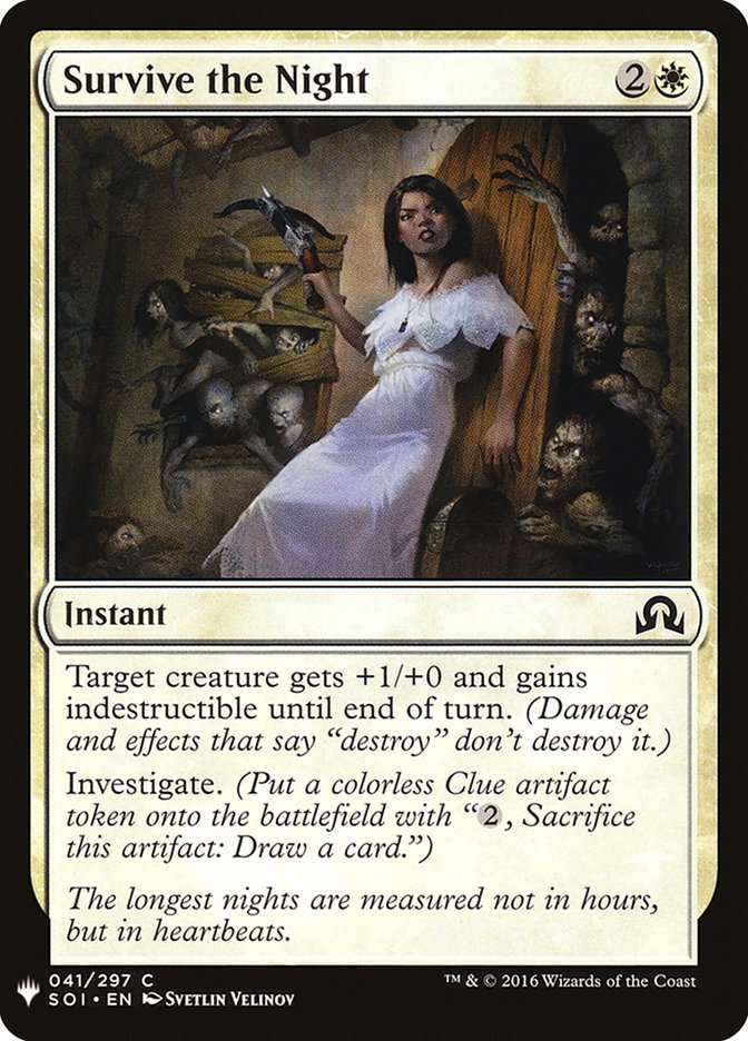 Survive the Night [Mystery Booster] | Good Games Cannington