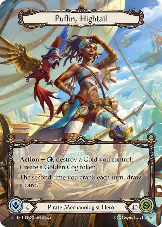 Puffin, Hightail (Marvel) [SEA001] (High Seas)  Cold Foil | Good Games Cannington