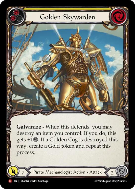 Golden Skywarden [SEA004] (High Seas) | Good Games Cannington