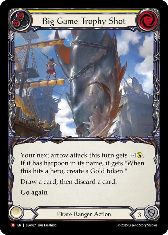 Big Game Trophy Shot [SEA087] (High Seas)  Rainbow Foil | Good Games Cannington