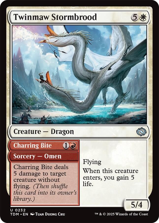 Twinmaw Stormbrood [Tarkir: Dragonstorm] | Good Games Cannington