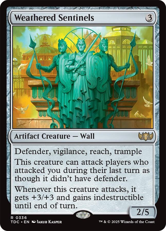 Weathered Sentinels [Tarkir: Dragonstorm Commander] | Good Games Cannington