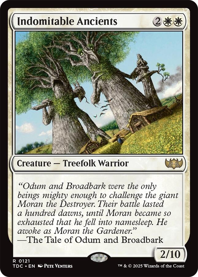 Indomitable Ancients [Tarkir: Dragonstorm Commander] | Good Games Cannington