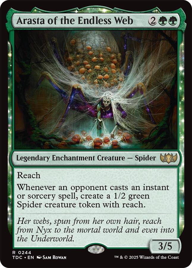 Arasta of the Endless Web [Tarkir: Dragonstorm Commander] | Good Games Cannington